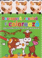 Descopera, rezolva si coloreaza. Forme geometrice, adunari, scaderi, culori si jocuri cu creioane