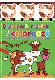 Descopera, rezolva si coloreaza