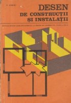 Desen de constructii si instalatii, Manual pentru licee industriale cu profil de constructii, clasa a IX-a