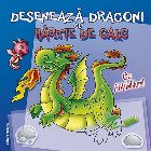 Deseneaza dragoni cu hartie de calc. Cu abtibilduri!
