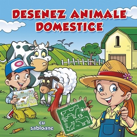 Desenez animale domestice cu sabloane