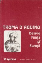 Despre Fiinta Esenta (editie bilingva