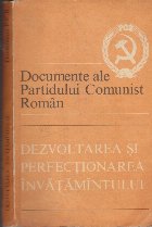 Dezvoltarea si Perfectionarea Invatamintului