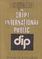 Dictionar de drept international public