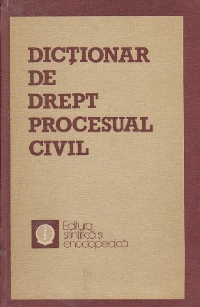 Dictionar de drept procesual civil