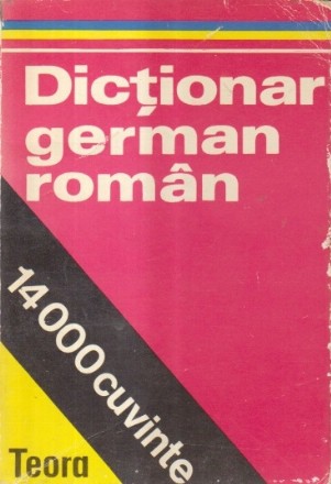 Dictionar german - roman 14000 cuvinte