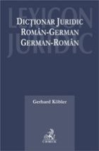 Dictionar juridic roman - german, german - roman