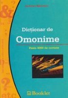 Dictionar de omonime (peste 4000 de cuvinte)