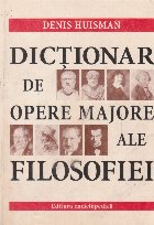 Dictionar de Opere Majore ale Filosofiei