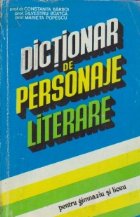 Dictionar personaje literare pentru gimnaziu