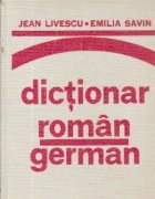 Dictionar roman german (pentru uzul