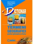 coperta Dictionar de termeni geografici