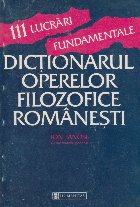 Dictionarul operelor filozofice romanesti (111