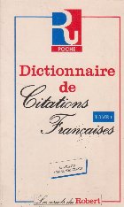 Dictionnaire Citations Francaises Tome