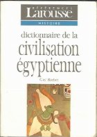 Dictionnaire de la Civilisation Egyptenne