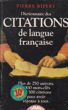Dictionnaire des Citations de langue francaise