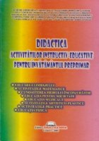 Didactica activitatilor instructiv educative pentru