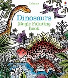 Dinosaurs magic painting book