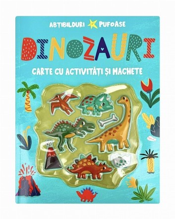 Dinozauri : carte cu activităţi şi machete