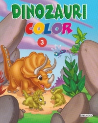 Dinozauri Color 3 (carte de colorat)