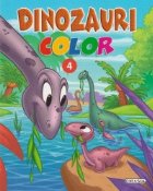 Dinozauri Color 4 (carte de colorat)