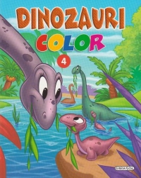 Dinozauri Color 4 (carte de colorat)