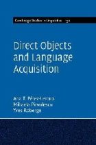 Direct Objects and Language Acquisition