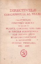 Directivele Congresului al XI-lea al Partidului Comunist Roman
