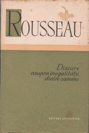 Discurs asupra originii si fundamentelor inegalitatii dintre oameni