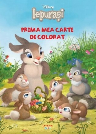 Disney. Iepurasi. Prima mea carte de colorat