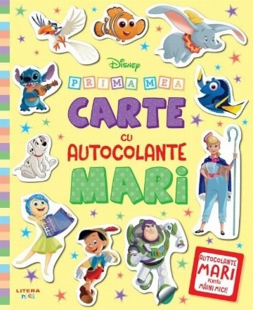 Disney - Prima mea carte cu autocolante
