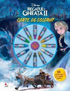 Disney. Regatul de gheata II. Carte de colorat. 12 creioane mici pentru maini de pitici