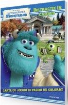Disney Universitatea Monstrilor: Distractie in campus. Carte cu jocuri si pagini de colorat