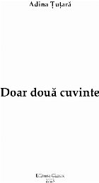 Doar două cuvinte