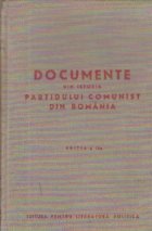 Documente din istoria Partidului Comunist