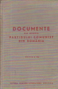 Documente din istoria Partidului Comunist din Romania (1917-1944)