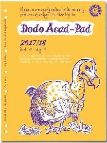 Dodo ACAD-PAD 2017-2018 Filofax-Compatible A4 Organiser Diar