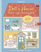 Doll's house sticker and colouring book