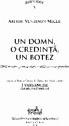 Domn credinţă botez ghid practic