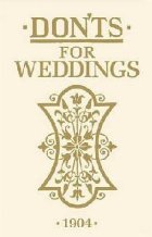 Don\'ts for Weddings