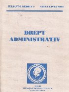 Drept Administrativ Lucrarea are vedere