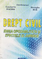 Drept civil. Ideea opozabilitatii si efectele ei juridice