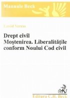 Drept civil Mostenirea Liberalitatile conform