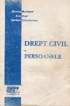 Drept civil. Persoanele