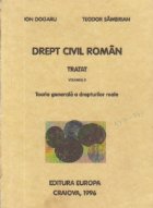 Drept civil roman Tratat Volumul