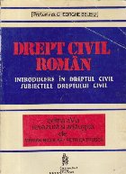 Drept civil roman Introducere dreptul