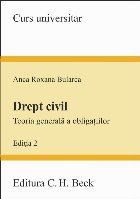 Drept civil : Teoria generală a obligaţiilor