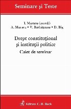 Drept constitutional institutii politice Caiet
