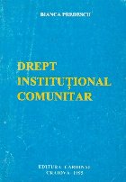 Drept institutional comunitar