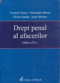 Drept penal al afacerilor, Editia a II-a